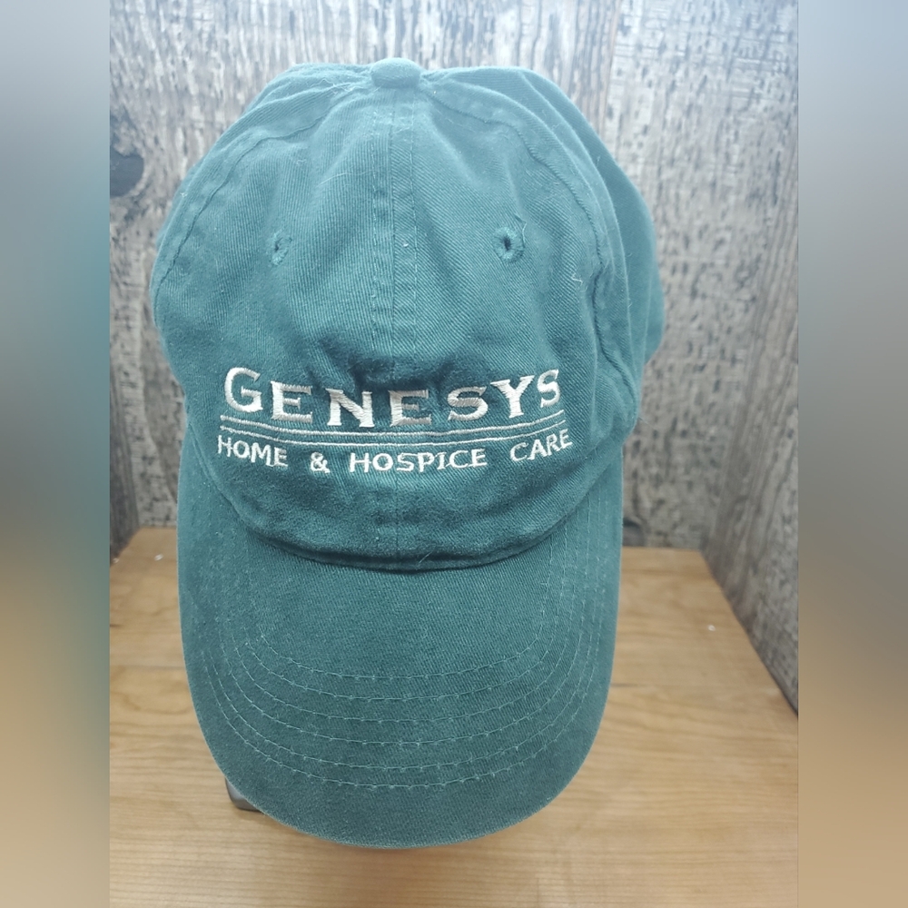 Genesys Home & Hospice Care 5K Green Hat Cap Adjustable Strapback One Size